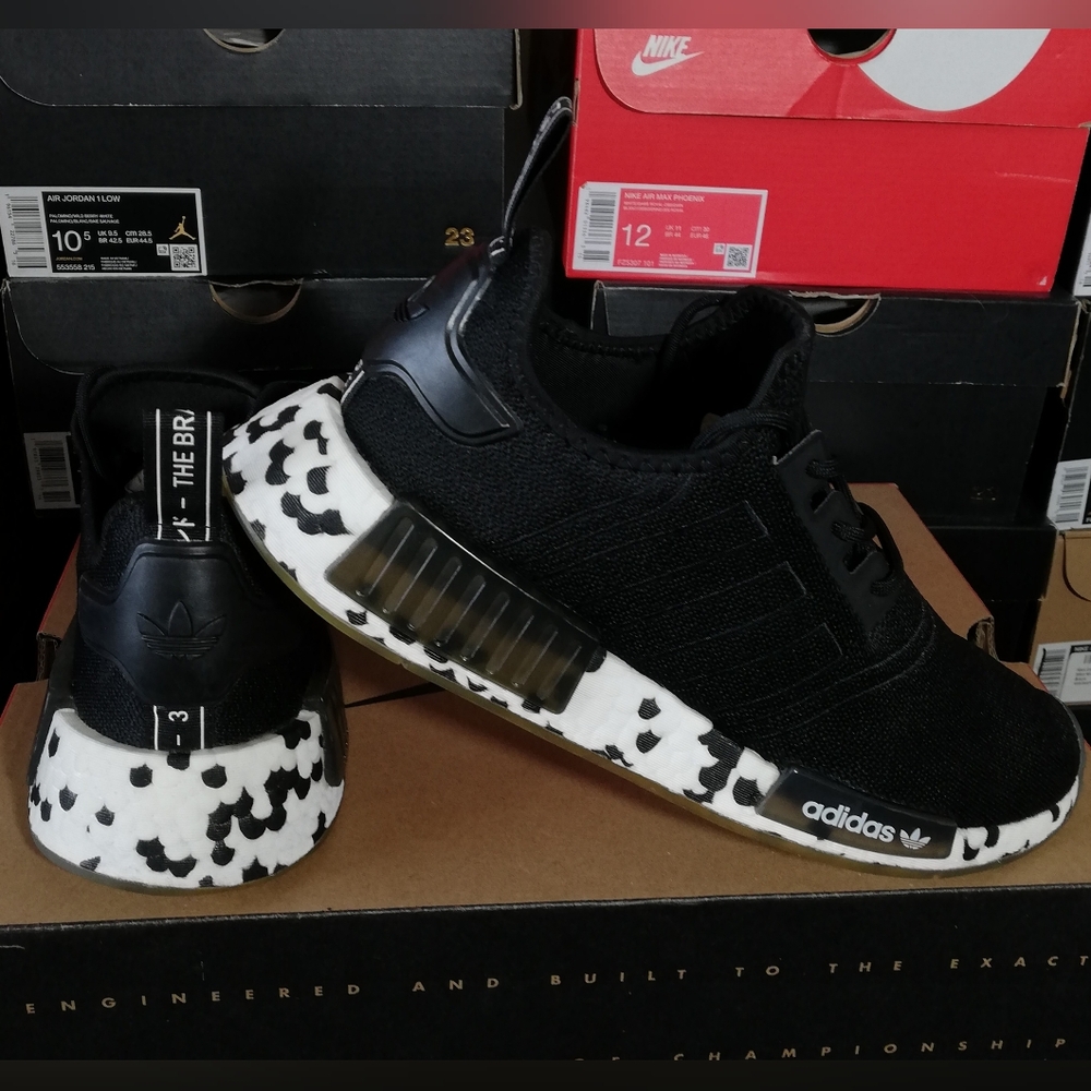 ADIDAS NMD_R1 "SPLASH" MEN'S US SIZE 8.5 GOOD CONDITION "USED ITEM NO BOX"